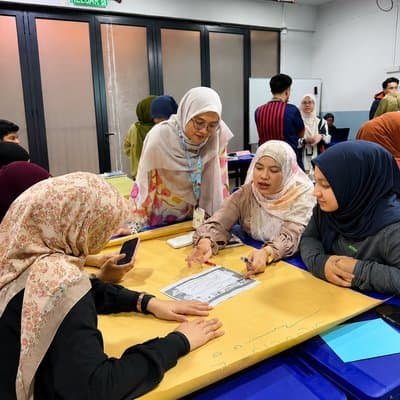 Falih Junior school staff development session